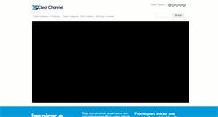 Desktop Screenshot of clearchannel.com.br