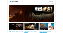 Desktop Screenshot of clearchannel.com.pe