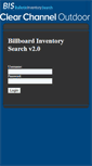 Mobile Screenshot of inventory.clearchannel.com