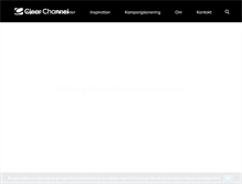 Tablet Screenshot of clearchannel.se